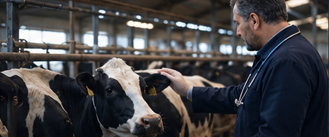 Veterinary livestock care — illustrative imagery